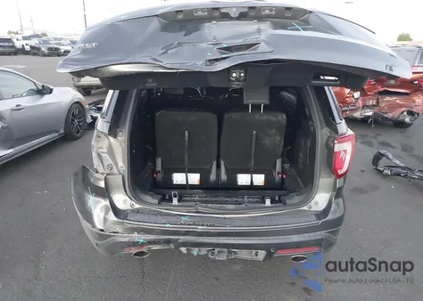 2018 Ford Explorer Xlt z USA, uszkodzony, nr VIN 1FM5K7D87JGC72591